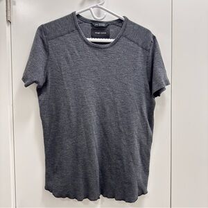 Wings+Hornes  💯 % cotton Men’s Crew Neck Short Sleeve T-Shirt - Charcoal Gray